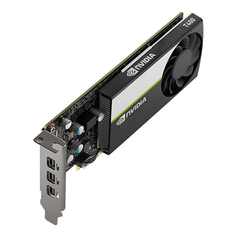 Tarjeta De Video Pny Nvidia Quadro T400/pcie X16 3.0/2 Gb/gddr6/3x Minidp 1.4/bajo Perfil/gama