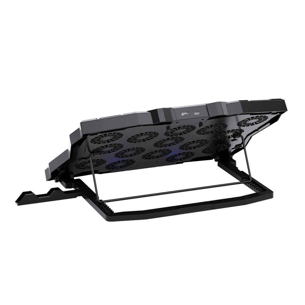 Base Enfriadora Gamer Balam Rush Eolox Frost Ef740 / Laptop 17 Pulg / 15 Ventiladores / Ajuste De