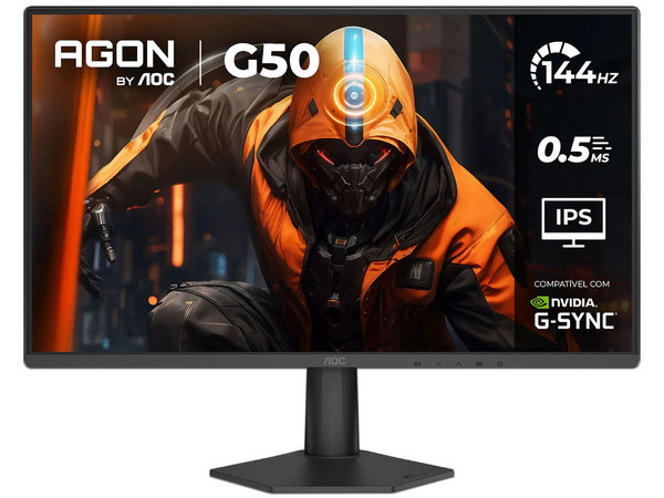 Monitor Gamer Aoc 27g50f / Panel Ips / 24 Pulgadas / Hdmi / Displayport / Aspecto 169 / Tr 0.5 Ms /