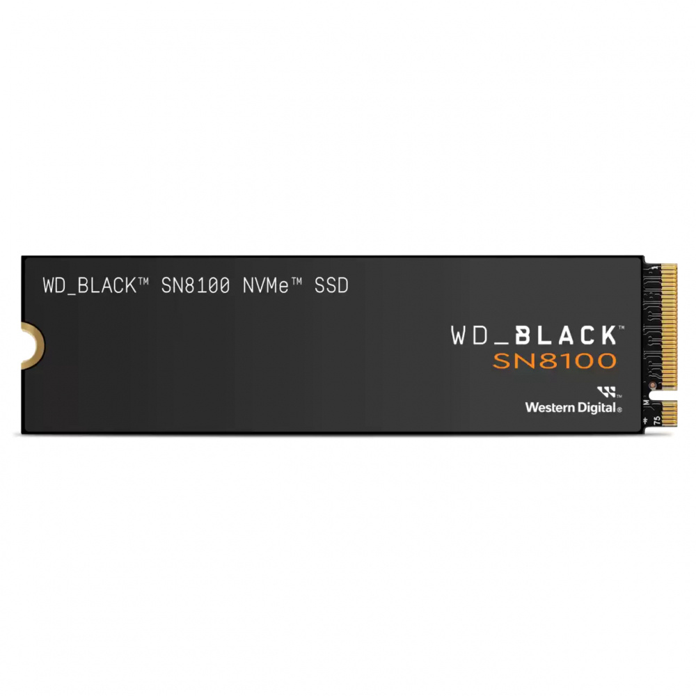 Unidad Ssd M.2 Wd Sn8100 1tb Black Pcie Gen5 (wds100t1x0m-00cmt0)