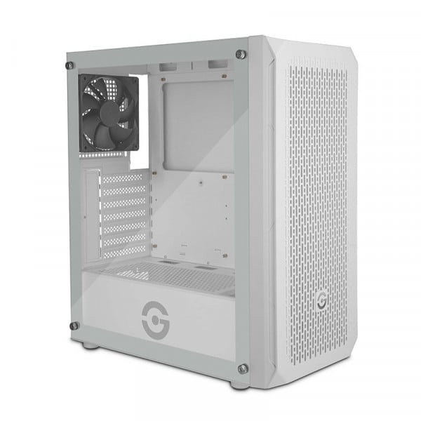 Gabinete Getttech Gamer Gcm-asgx1-01wh Atx,1 Vent,usb 2.0 Y 3.0,blanco (cristal templado roto) remate