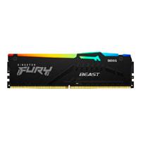 Memoria Ram Kingston Dimm Ddr5 16gb 6400mt/s Fury Beast Black Expo Rgb Cl32 288pin 1.4v C/disipador