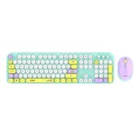 Kit Acteck Creator Chic K-colors Mk485 / Inalambrico / Multimedia / Dongle 2.4 / Esp / 105 Teclas /