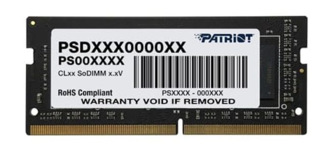 Mem Ddr4 Sodimm Patriot Signature 16gb (1x16gb) 3200mhz Cl22