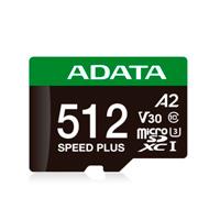 Memoria Adata Microsdxc Speed Plus 512gb Cl10 Con Adaptador (ud512gui3v30a2sp-ra1)