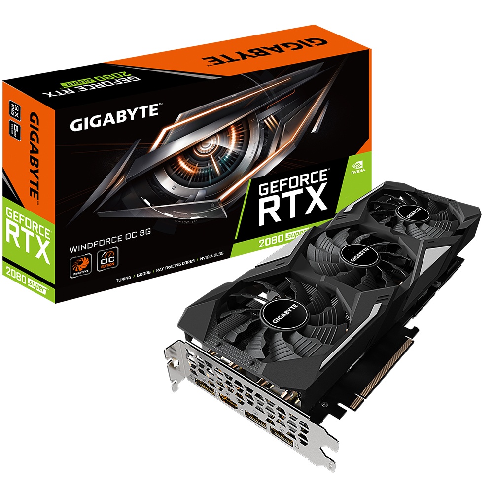 Tarjeta de Video Gigabyte NVIDIA GeForce RTX 2080 SUPER WINDFORCE OC, 8GB 256-bit GDDR6, PCI Express x16 3.0 dimerswap
