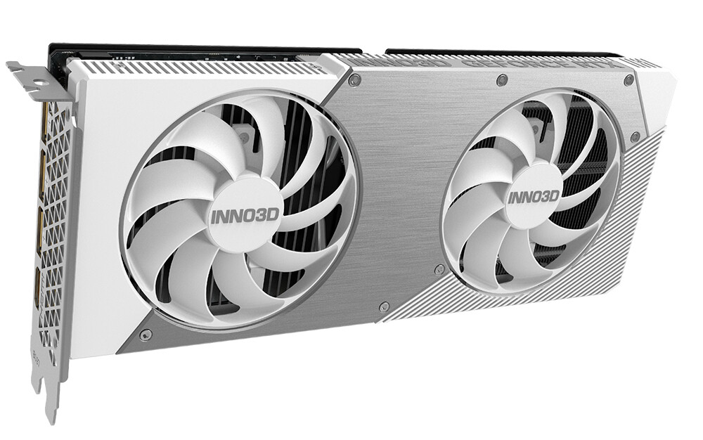 Tarjeta de Video Inno3d Nvidia Geforce Rtx 5060 Twin X2 Oc 8gb Gddr7 128bit Pci Express 5.0 White