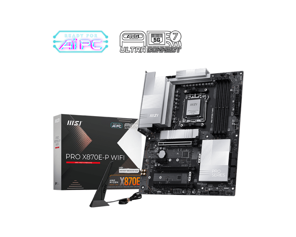 Tarjeta Madre Msi Pro X870e-p Wifi Ddr5 Am5 Atx