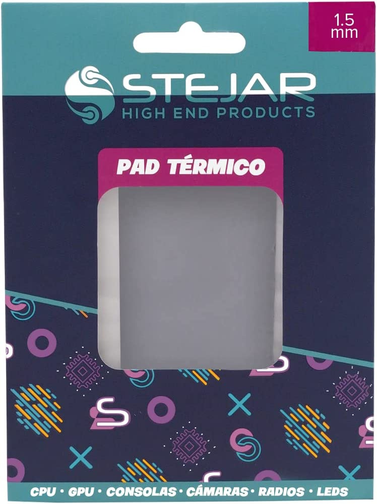 STEJAR THERMAL PAD 95X45X1.5MM 12.8 W/MK EXTREME ALTO RENDIMIENTO