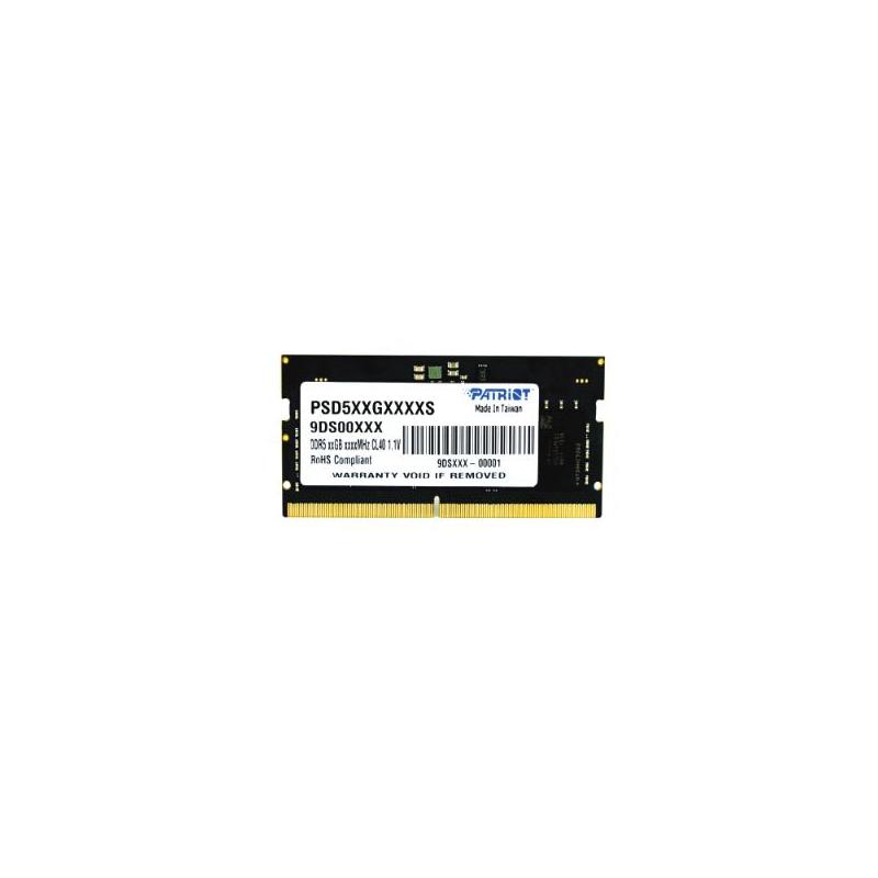 Memoria Ddr5 Sodimm Patriot Signature 32gb 4800mhz Cl40