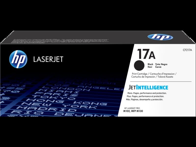 Cartucho                                                                                                                                                                                                                                                                                                                                                                                                                                                                                                                                                                                                                                                                                                                                                                                                                 De Toner Original Hp 17a Laserjet Negro (cf217a)