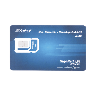 Sim Dimercom 10 Gb Mensual Para Dispositivos Móviles 3g/4g (telcel) 1 Año De Servicio (solo Datos)