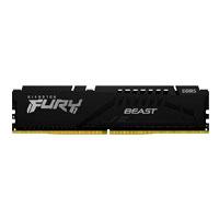 Memoria Ram Kingston Dimm Ddr5 16gb 6400mt/s Fury Beast Black Expo Cl32 288pin 1.4v C/disipador De