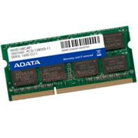 Memoria Adata Sodimm Ddr3 Low 8gb Pc3l-12800 1600mhz Cl11 204pin 1.35v Laptop/aio/mini Pcs