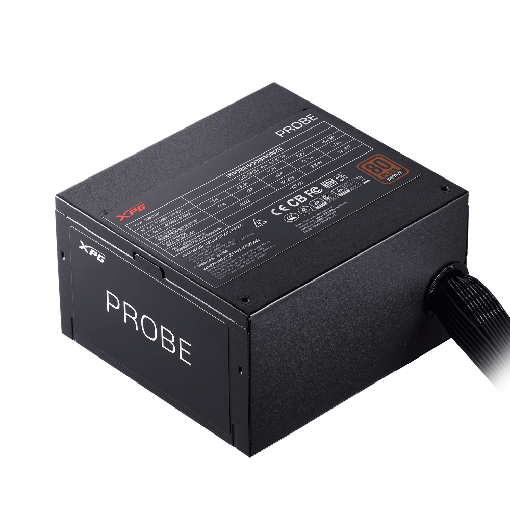 Fuente De Poder Adata  Xpg Probe 80 Plus Bronze 700w Atx2.52 140x150x86mm (probe700b Bkcus)