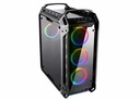 GABINETE PARA GAMING COUGAR PANZER EVO ARGB BLACK CRISTAL TEMPLADO