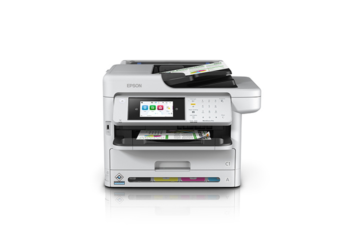 Multifuncional Epson Workforce Pro Wf-c5891, 34 Ppm Negro/color, Inyeccion De Tinta, Usb, Wifi, Red