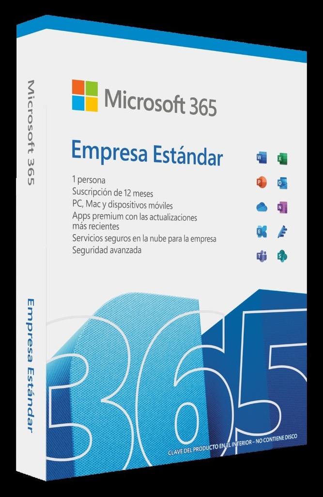 Microsoft  365 Business Standard Lic Fpp- 1 Usr 5 Disp (klq-00698)
