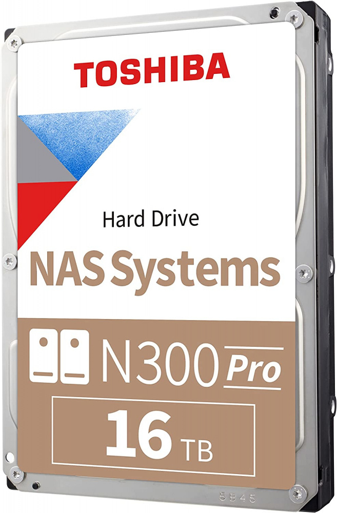 TOSHIBA HDD INTERNO N300 PRO DE RENDIMIENTO 16TB 7200RPM Y 512MB CACHE SATA 3.5" HDWG51GXZSTB