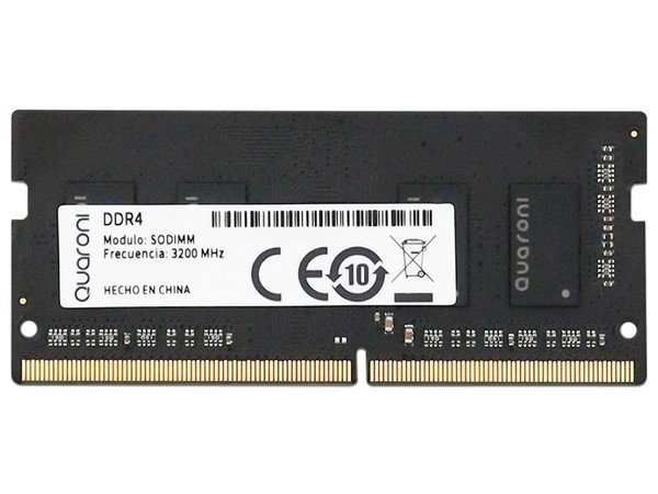 Memoria Ram Quaroni Sodimm Ddr4 16gb 3200 Mhz Cl22 260pin 1.2v