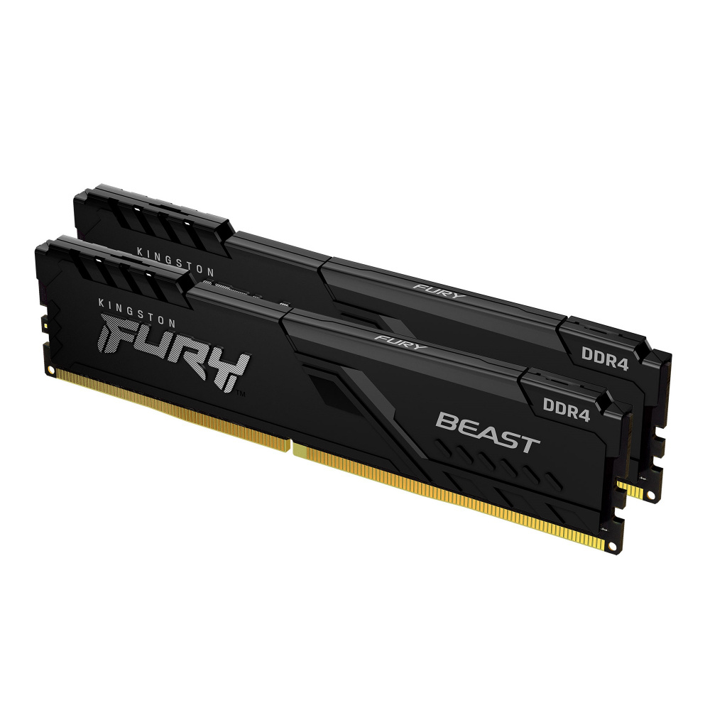 KINGSTON DDR4 32GB 3200MHz BEAST BLACK KIT (2x16GB) KF432C16BBK2/32