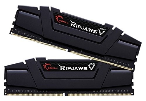 MEMORIA RAM DIMM GSKILL RIPJAWS V 32GB 2X16GB DDR4 3200MHZ CL16 NEGRO F4 3200C16D 32GVK