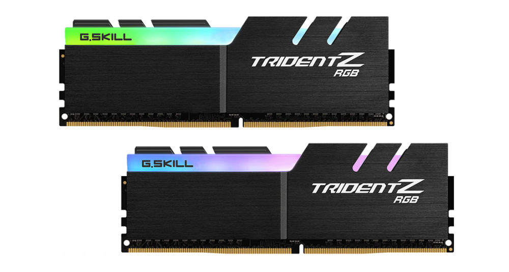 MEMORIA RAM DIMM GSKILL TRIDENT Z RGB 32GB 2X16GB DDR4 3600MHZ CL18 NEGRO F4 3600C18D 32GTZR
