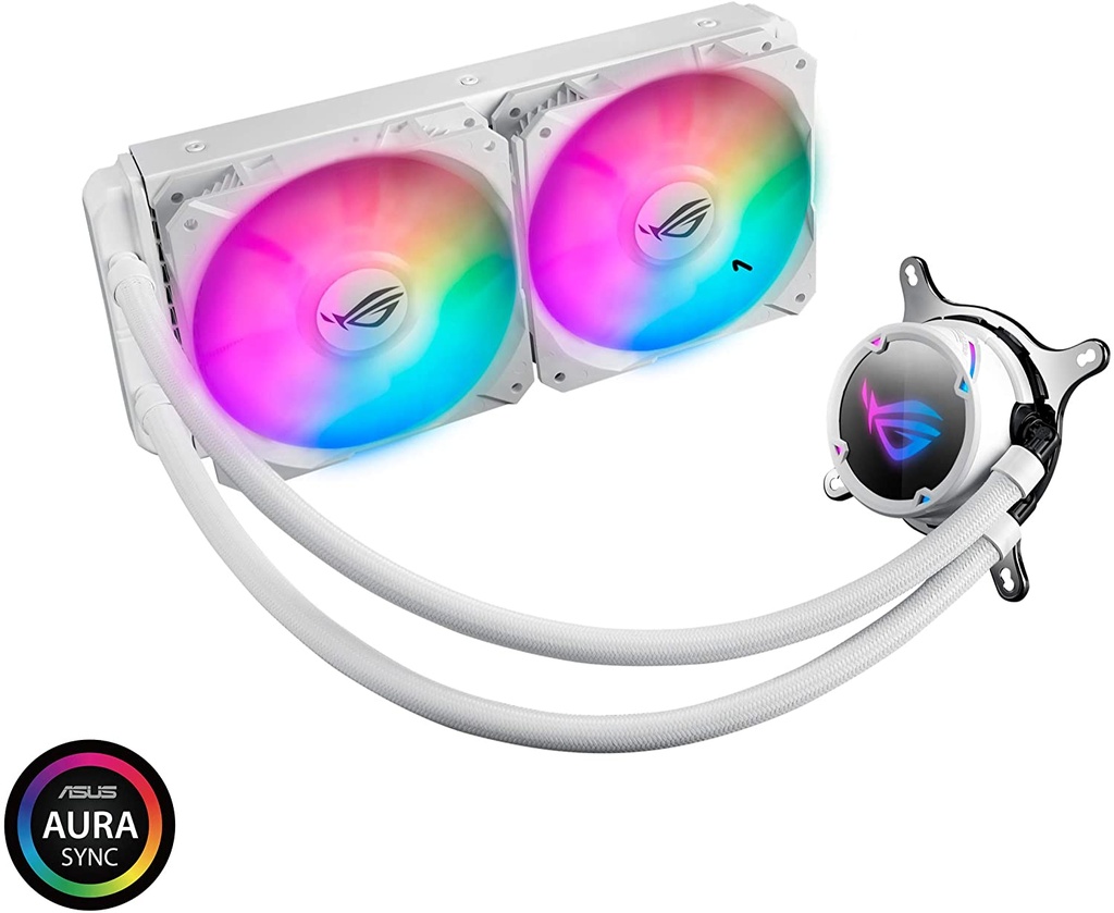 WATERCOOLING ASUS ROG STRIX LC 240 RGB WHITE EDITION AURA SYNC 240 MM
