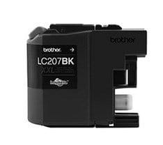 Cartucho De Tinta Brother Lc207bk Negro Alto Rend 1200 Pag