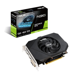 Tarjeta De Video Asus Nvidia Gtx1650 /pcie X16 3.0 /4gb Gddr6 /hdmi /dp /dvi /estandar /gama Media