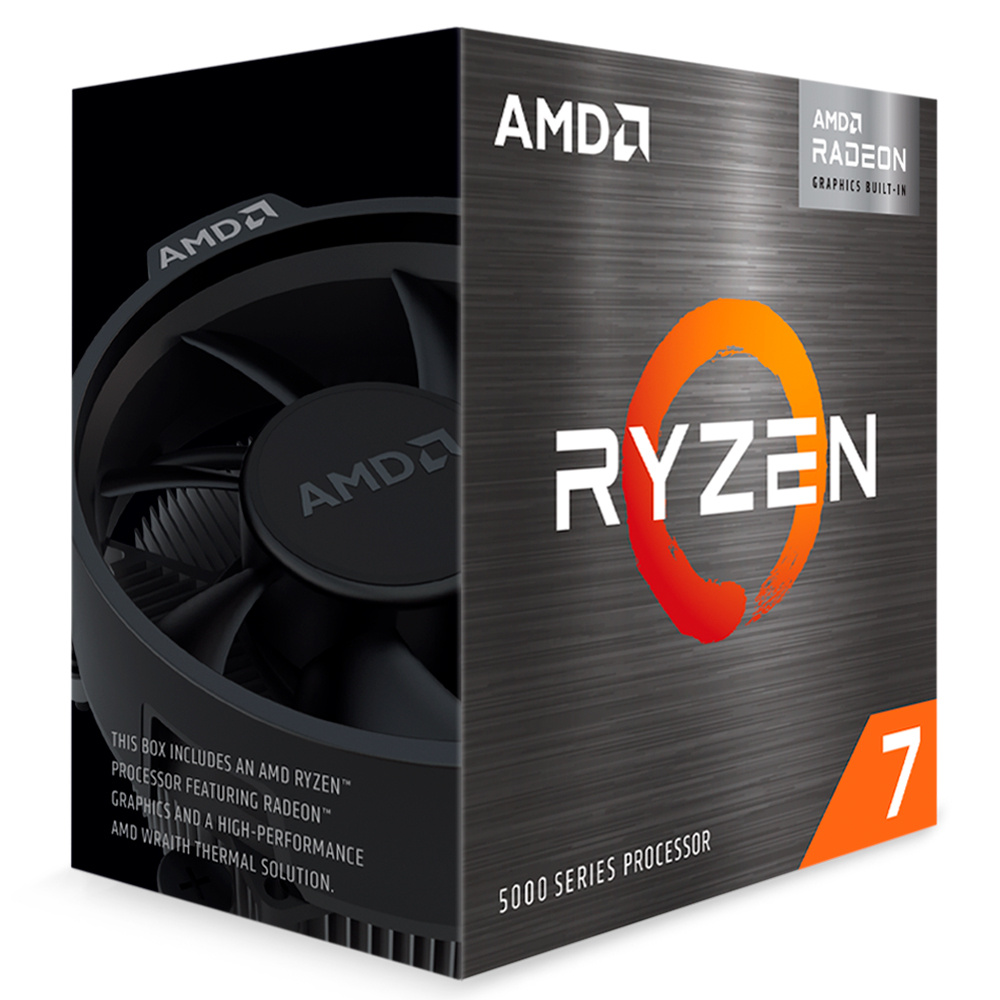 PROCESADOR AMD RYZEN 7 5700G CON GRAFICAS RADEON 8 8CORE 16THREADS 3.8GHZ 65W 7NM SOCKET AM4