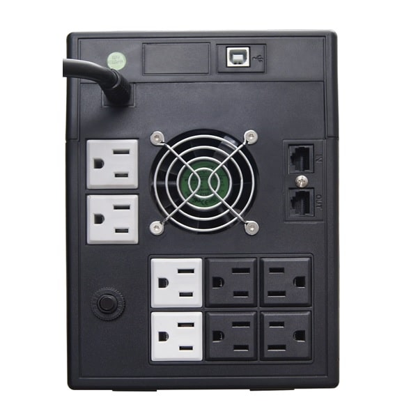 No Break/ Ups Vica 2200va/1200w 8 Tomas, Rj11/45 Pantalla Lcd (s 2200)