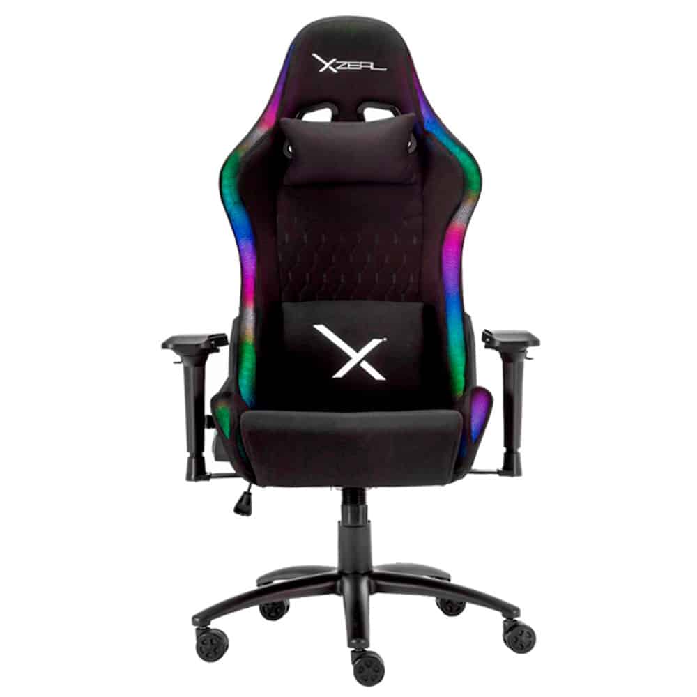 Silla Gamer Xzeal Neg/rgb Acero, Alto DesempeÑo (xzsxz15b)