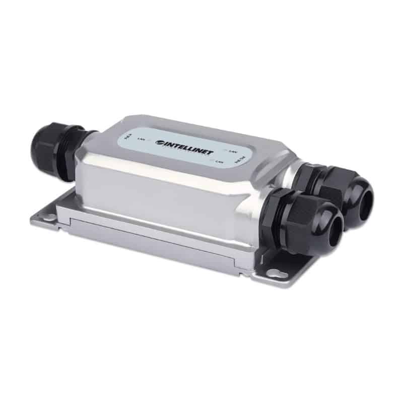 Extensor Poe Intellinet 1:2 Ptos Hasta 200mts Gb 60w (561648)