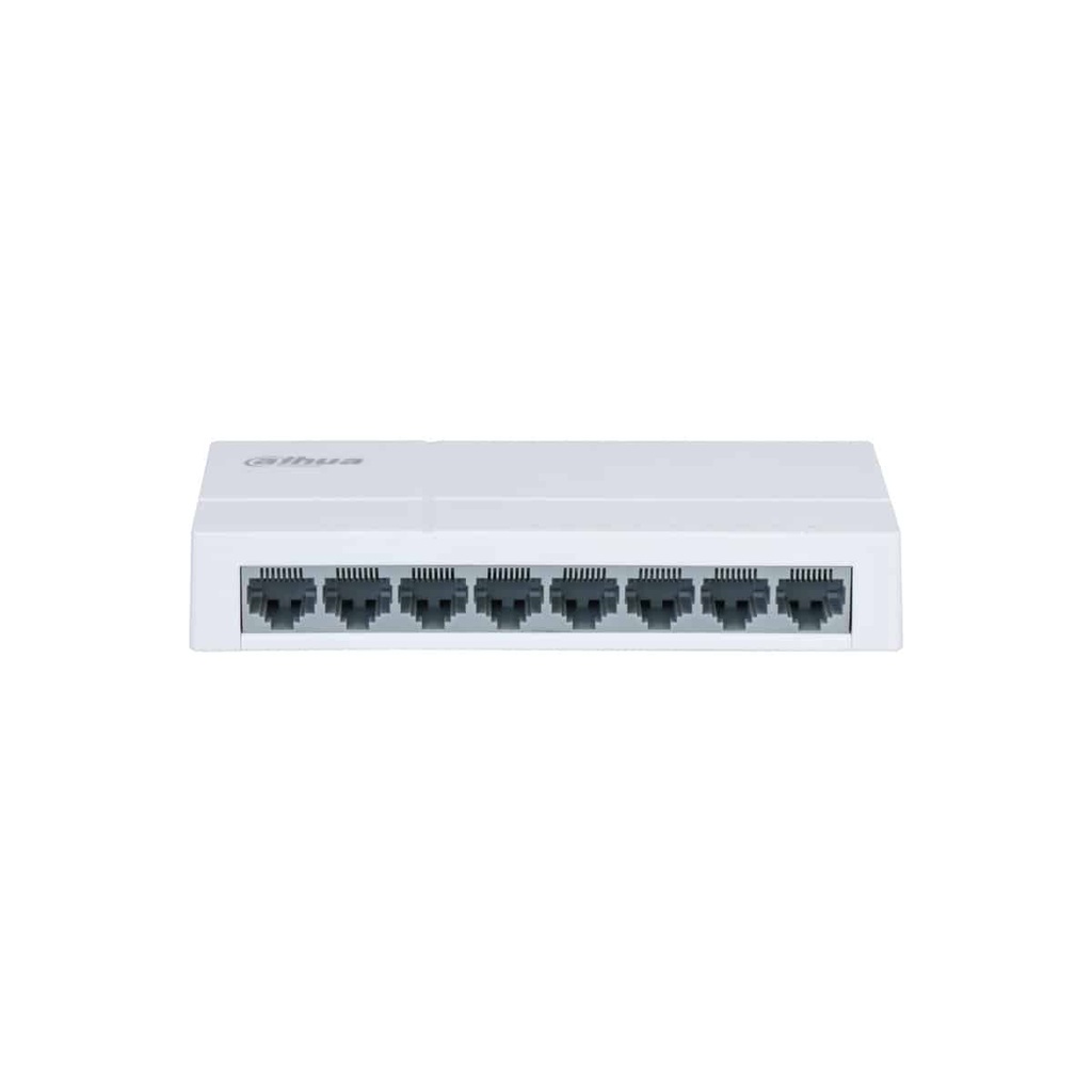 Switch Ethernet No Administrado 8 Puertos (dh-pfs3008-8et-l)