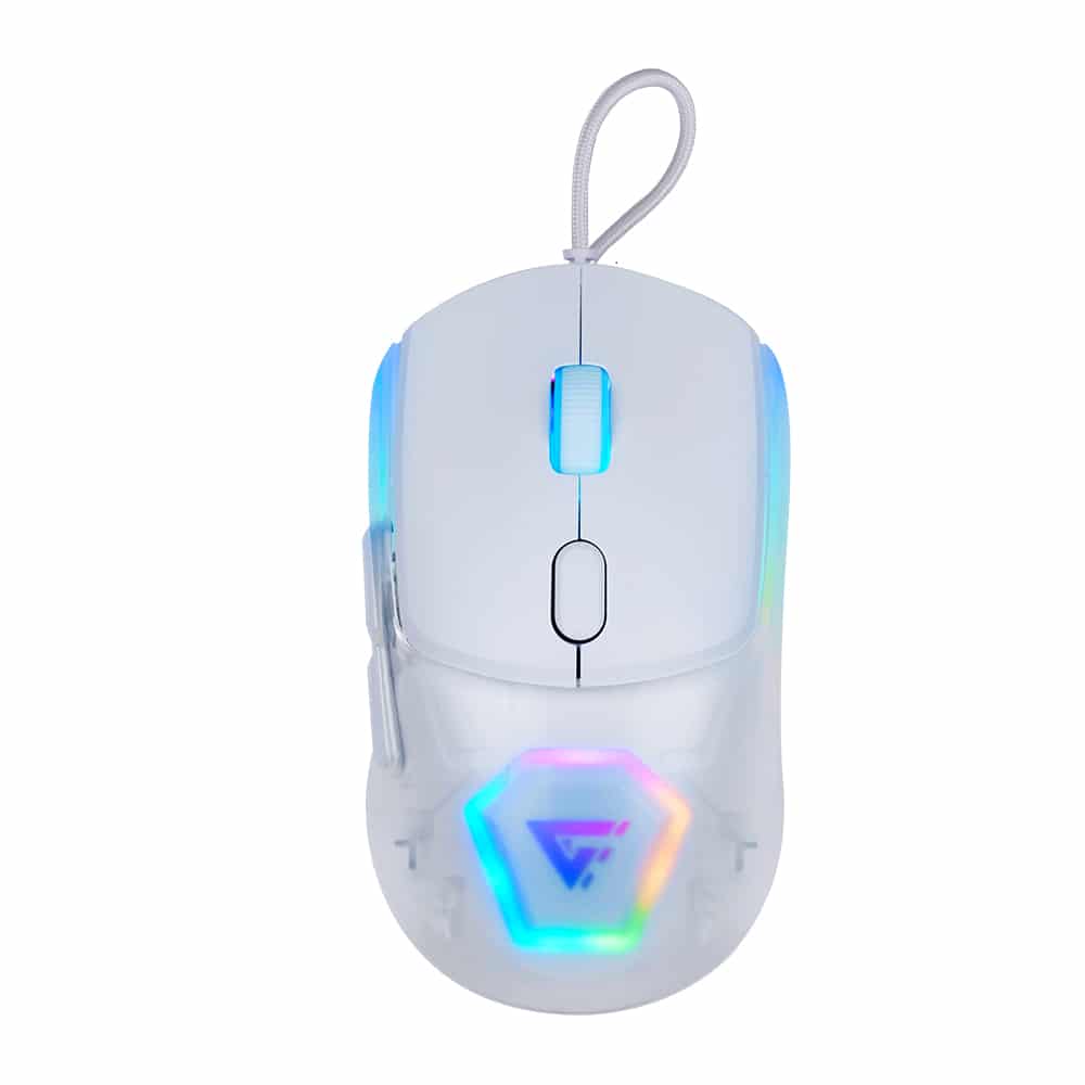Mouse Game Factor Carcasas Intercambiables P3327 12k Dpi Rgb Usb Blanco (mog530-wh)