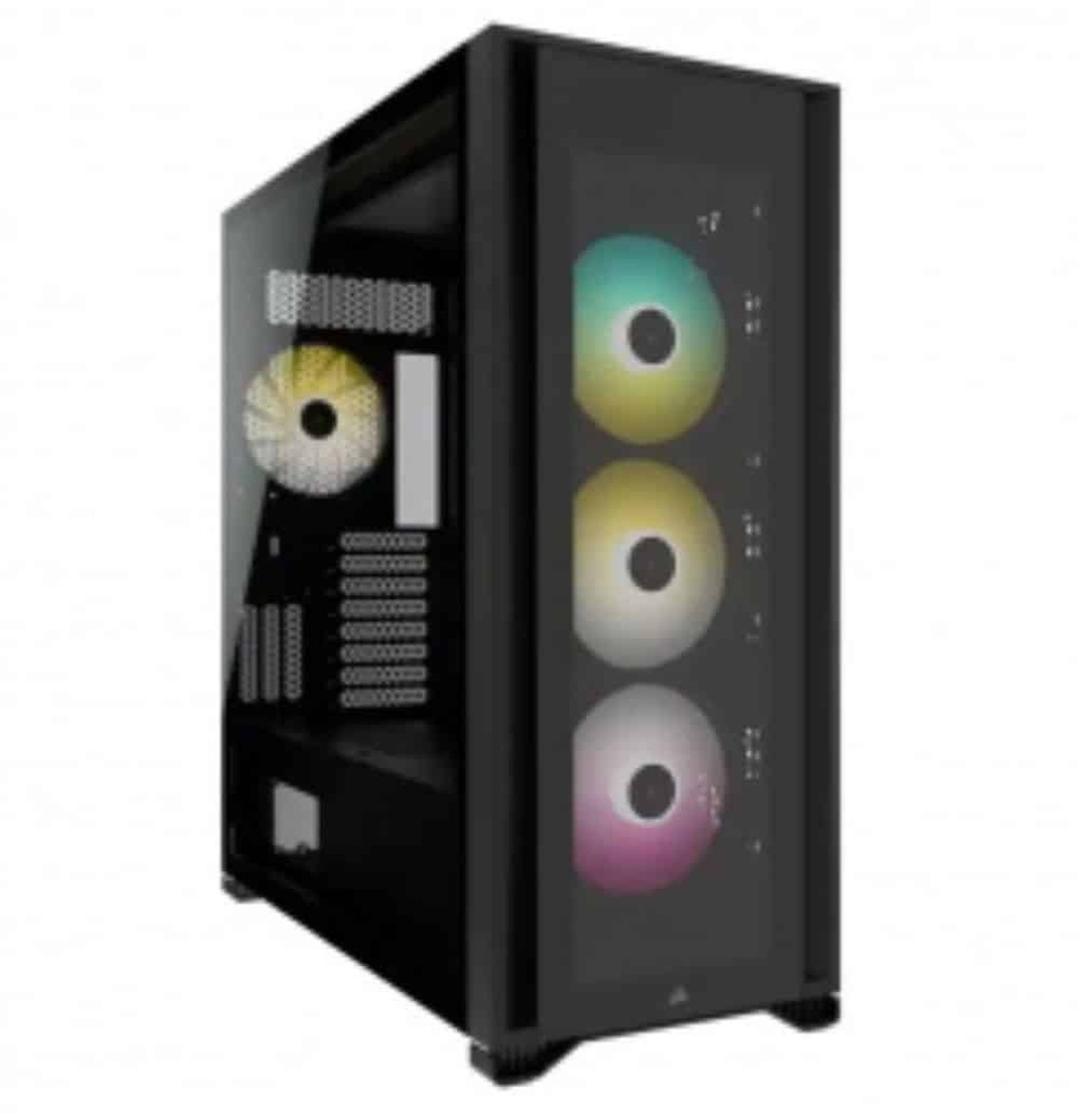 (ed) Gabinete Corsair Icue 7000x Rgb Black Tg Cc-9011226-ww