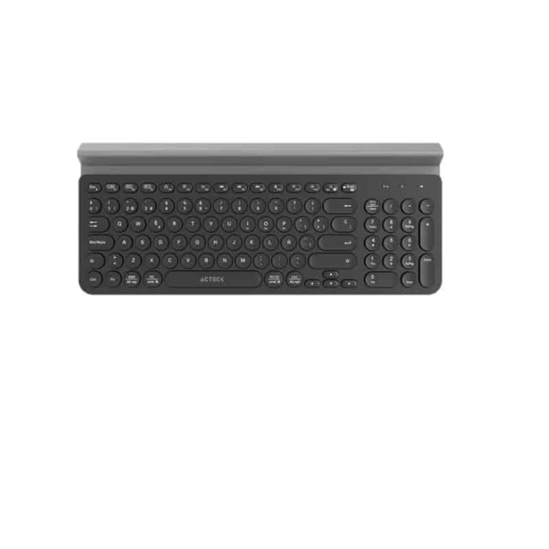 Teclado Acteck Multidispositivo Ti695/ 3 Modos Bt/ Blanco (ac-934213)