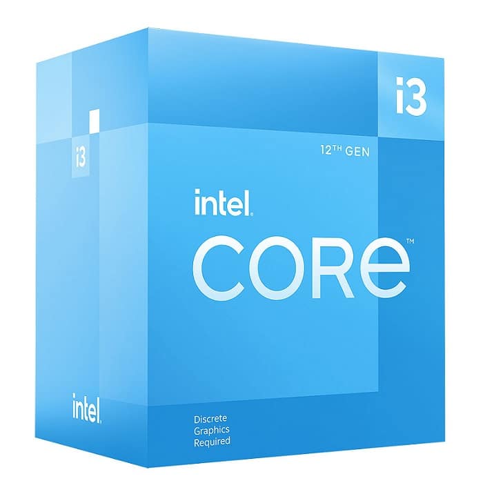 Cpu Intel Core I3 12100f Soc 1700 12th  3.3ghz  Gen Bx8071512100f