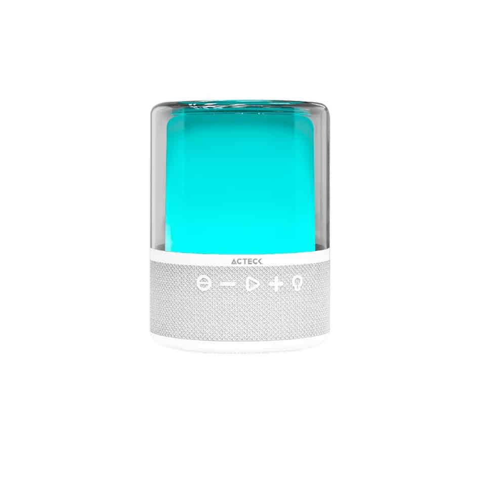 Bocina Acteck Glee Pure Ap50 Bt 40w Bat Recargable Blanco (ac-936415)