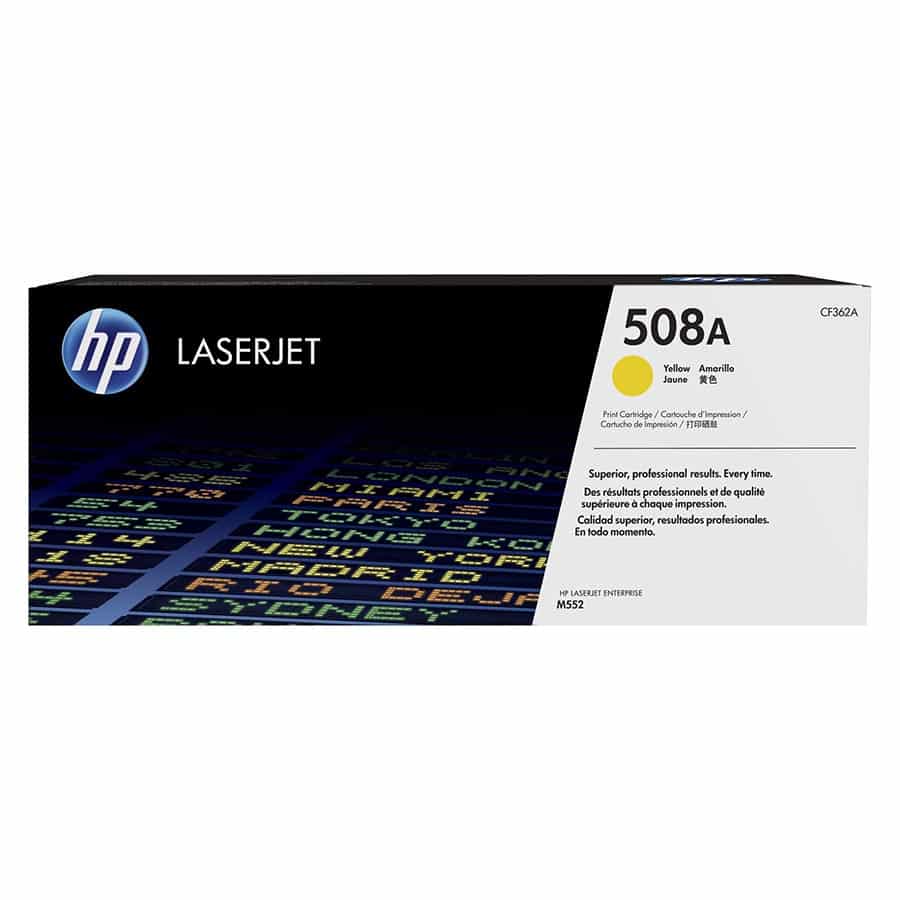 Toner Hp 508a Amarillo Laserjet Para M552 (cf362a)