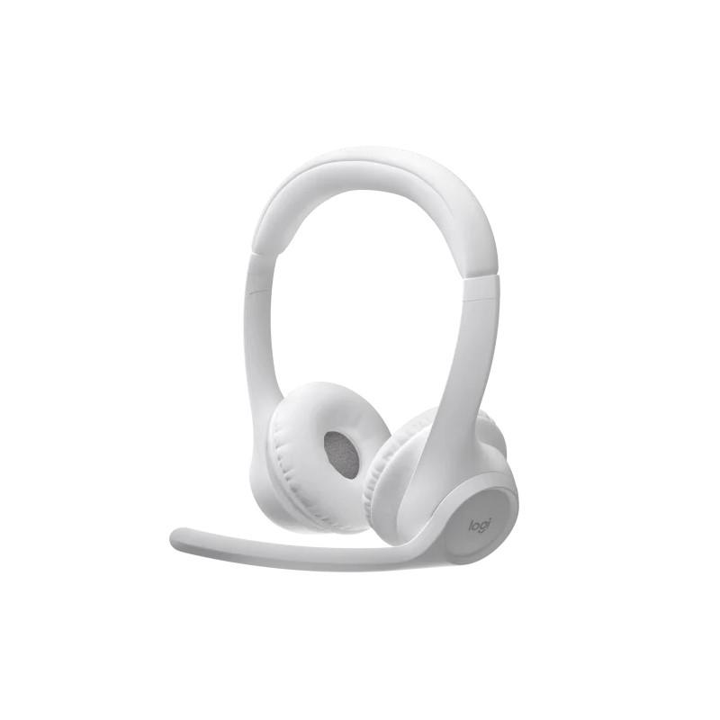 Diadema Logitech Zone 300 Bt 30mt Pc Mac Android Offwhite (981-001416)