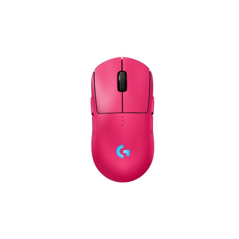 Mouse Logitech G Pro 2 Ligthspeed 44000dpi 888ips Magenta (910-007308)