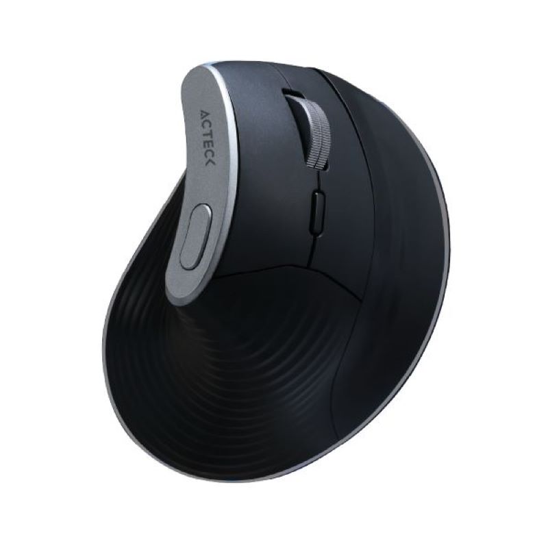 Mouse Vertical Virtmi770 2.4ghz 2modos Bt 3,000 Dpi, Scrollusb Negro Ac-936200