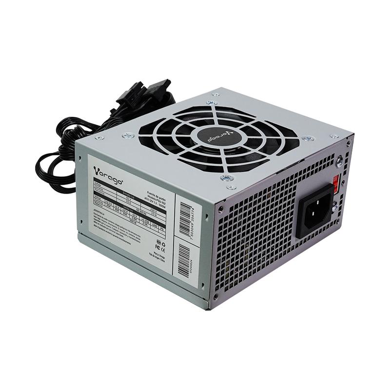 Fuente De Poder Vorago Slim Sfx 500w 2 X Sata Cable 1.20 Mts Psu-102