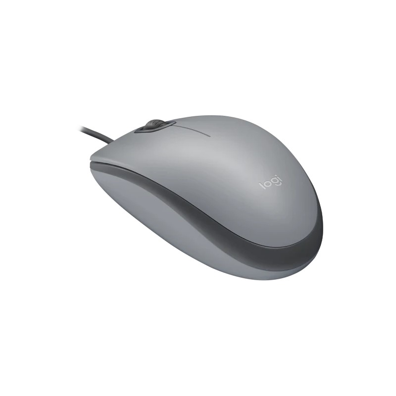 Mouse Logitech M110 Optico Usb 1,000 Dpi Silent Gray (910-006757)