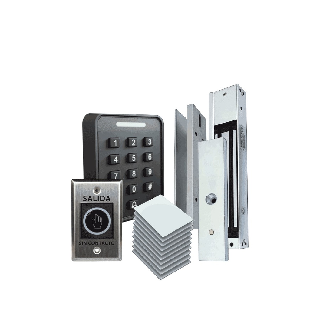 Kit Control Acceso Autonomo Para Una Puerta Zkteco (sa40e Kit)