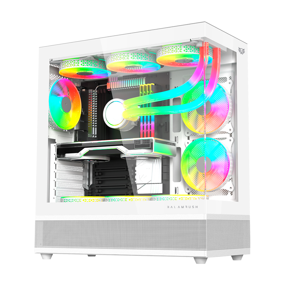 Gabinete Balam Rush Med Tor Tank 9200 Usb 3.0/3vent/argb Blc (br-938730)