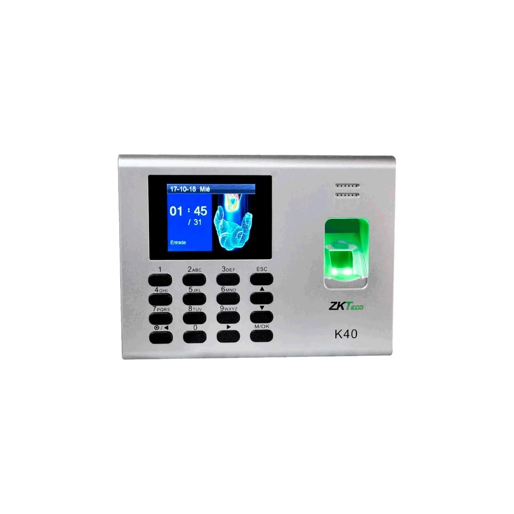 Control De Acceso Y Asistencias Zkteco Simple/1000h/tcpip/usb(k40)