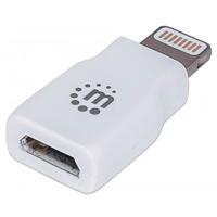 Adaptador Manhattan Ilynk Micro Usb - Lightning Iphone 5 390620